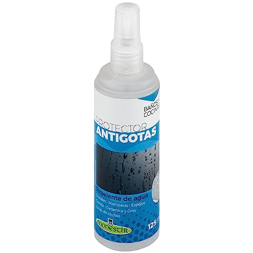 MONESTIR Protector ANTIGOTAS Repelente de Agua Cristales, mamparas, Espejos (125 ML)